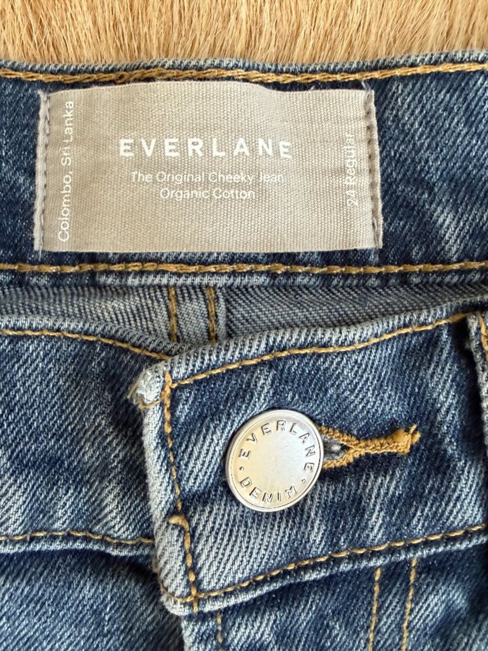 Everlane Cheeky Jeans, size 24 - Picture 2 of 6